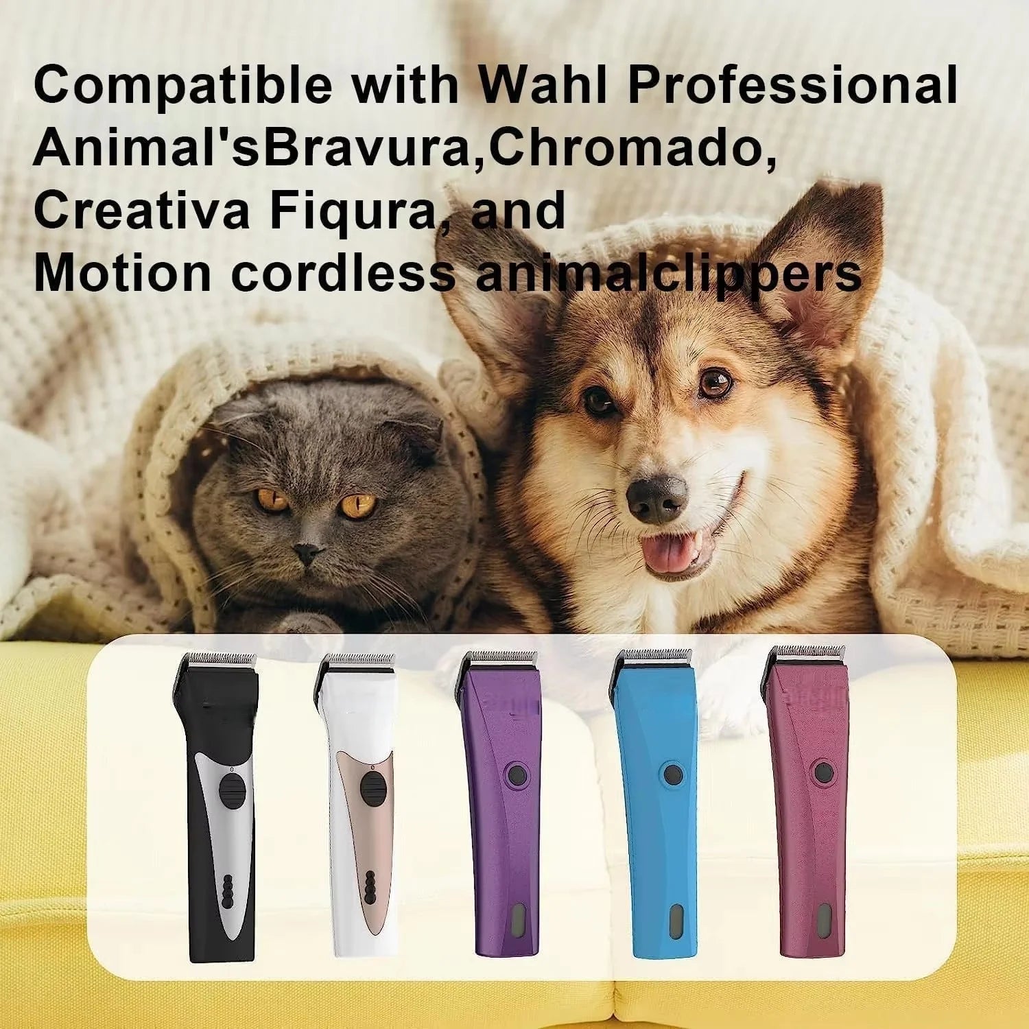 Professional Dog Pet 5in1 Adjustable blade For Wahl Animal Clippers Arco,Bravura,Chromado,Creativa,Figura,Motion