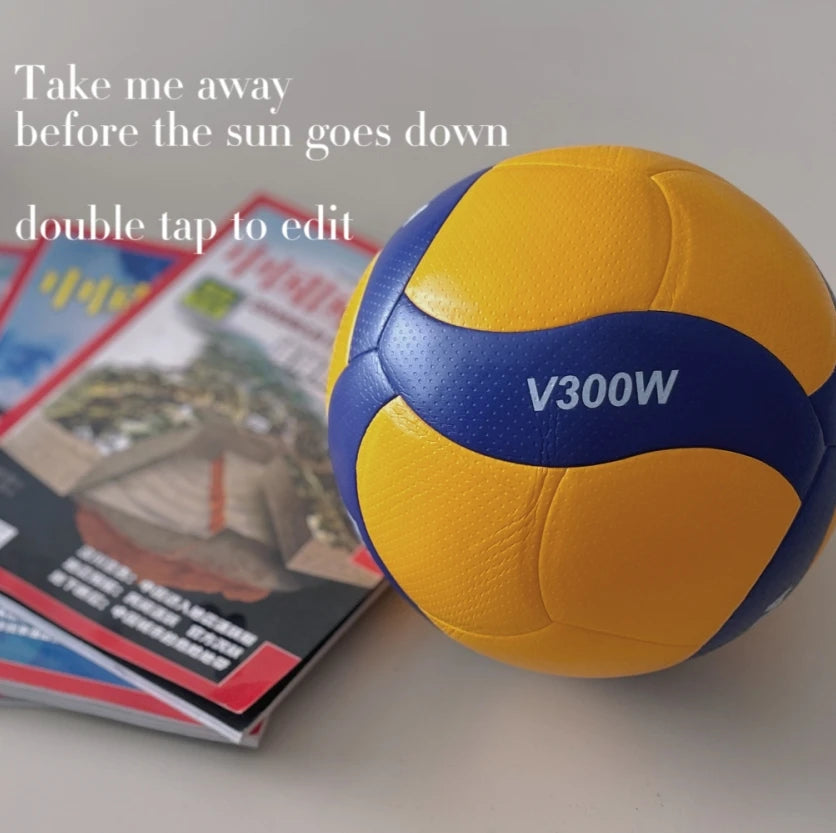 Original Japan V300W V200W Size 5 Professional Competition Training Soft Touch Volleyball