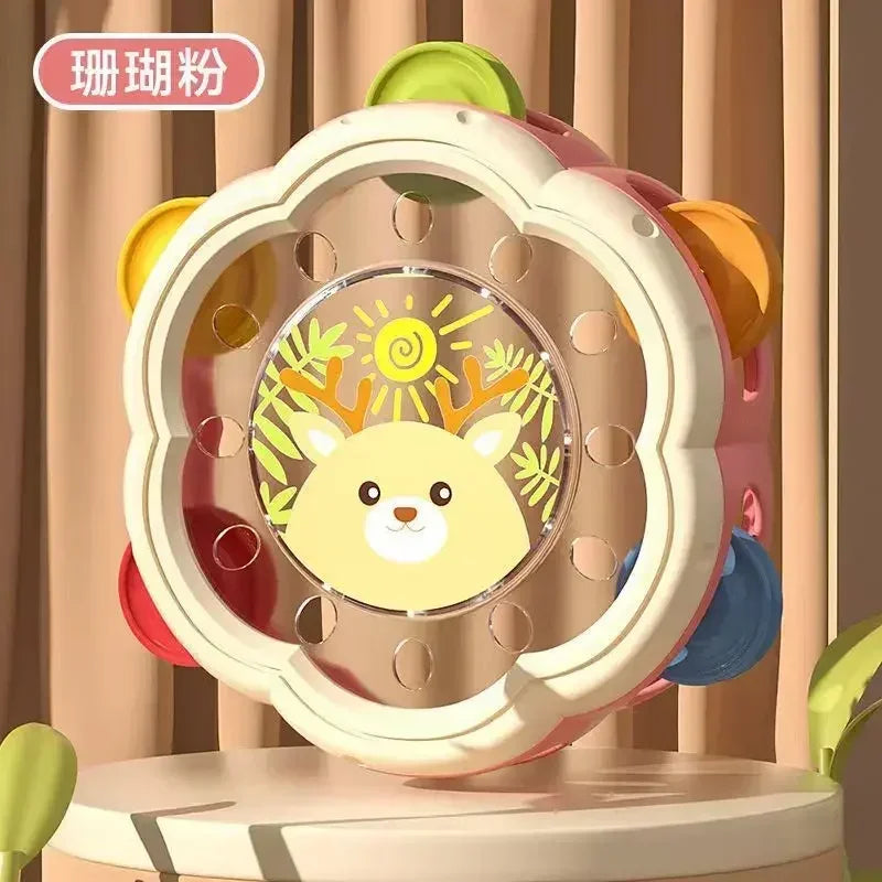 Baby Musical Instruments Drum Toys Montessori Learning Toys for Toddlers 1-3 Baby Early Hand Development Interactive Music Toys