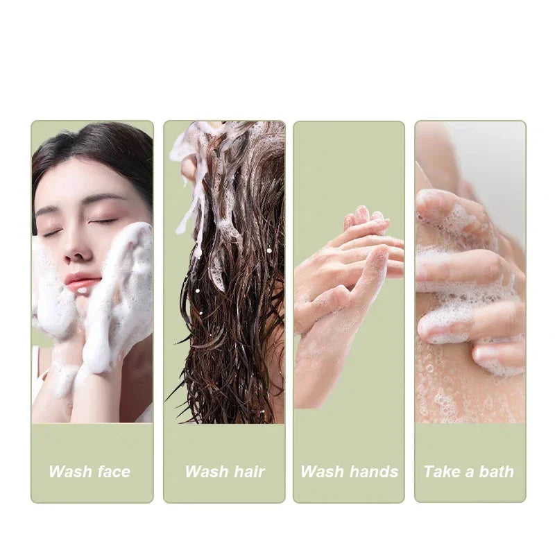 Pure Plant Extract Handmade Soap Heritage Dual-sided Lanolin Perfume Soap,rich And Soft Foam Face Body Moisturizing Exfoliating