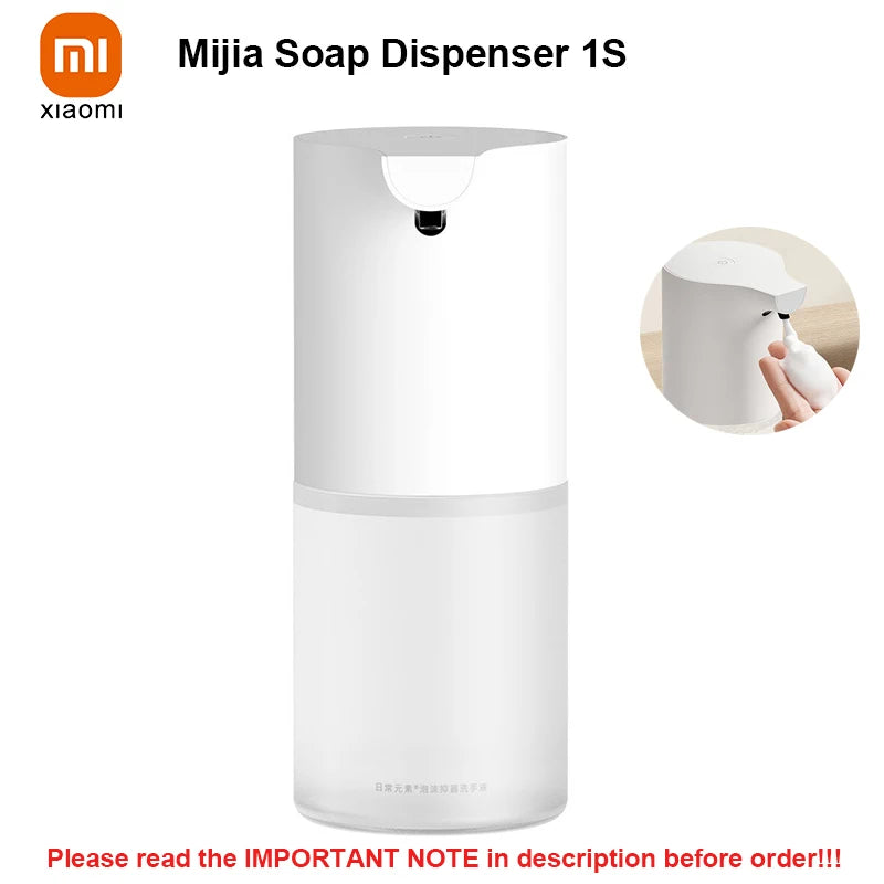 XIAOMI Mijia Soap Dispenser 1S Type-C Rechargeable Automatic Induction 0.25s Fast Foaming Smart Sensor Hand Washer for Bathroom
