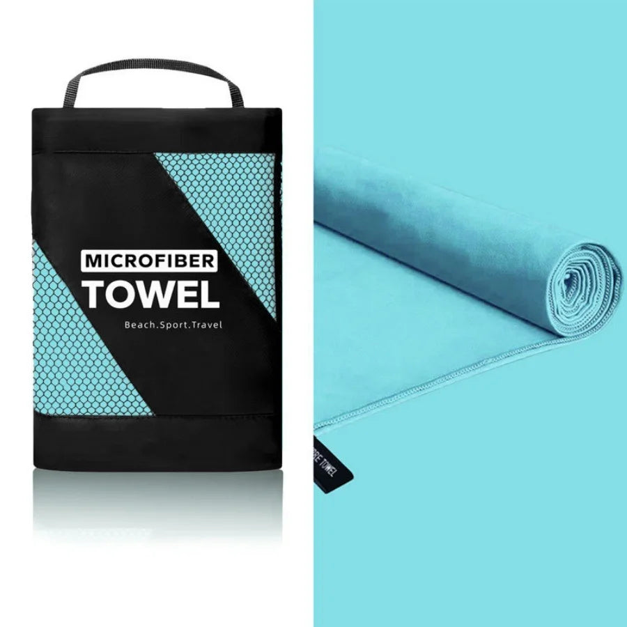Microfiber Beach Towel Quick Dry Soft Absorbent Sand-Free Lightweight Travel Towel for Swimming Pool Spa Home