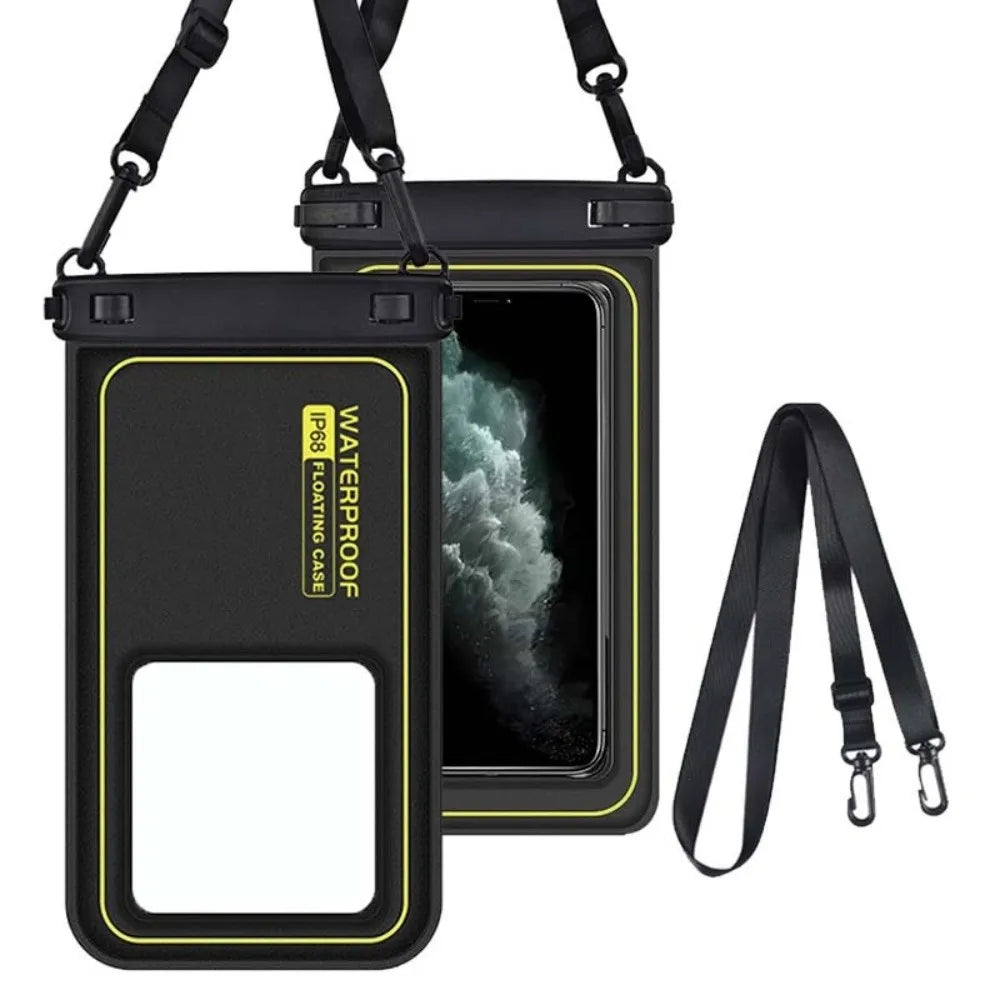 Touch Screen Waterproof Phone Bag Transparent PVC Mobile Phone Waterproof Bag Underwater Dry Universal