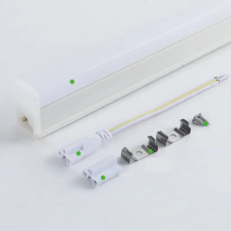 2x T5 T8 fluorescent lamp LED lamp 30cm 60cm 1.2m 0.9m 6w 10W cold white light 110V 220V LED lamp integration, kitchen lighting