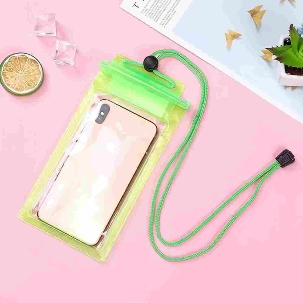 High Waterproof Sealing Swimming Bag Mobile Phone Pouch Large Size Transparent Underwater Dry Protection Bag for iPhone  Xiaomi