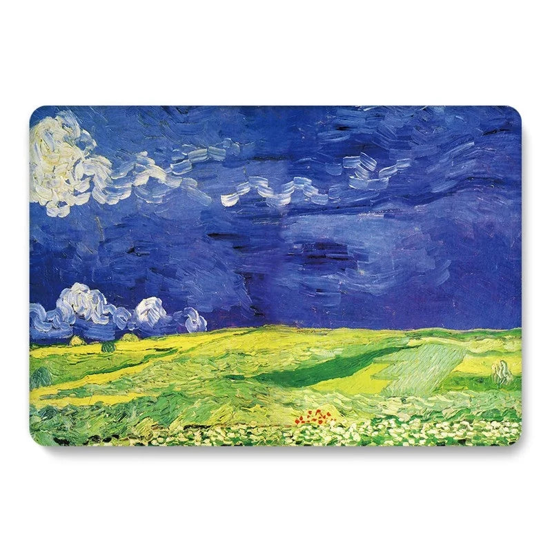 Oil Painting for Macbook Air 13 Case M1 2020 A2337 Laptop A2681 2022 M2 Cover Pro 12 14 Inch 2021 Starry Night A1466 A2179 Funda