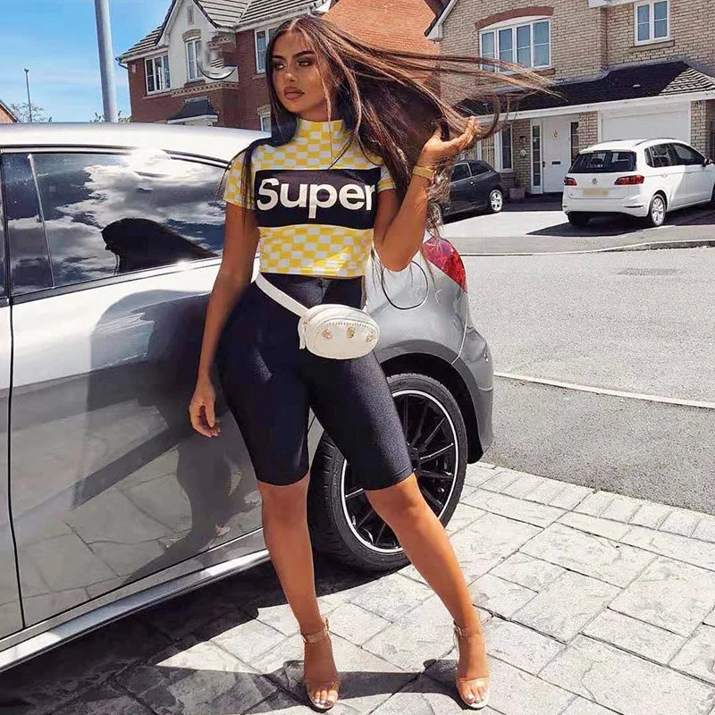Women Cycling Shorts Dancing Gym Biker Slim Active Sports Solid Sexy Skinny 2024 New Summer