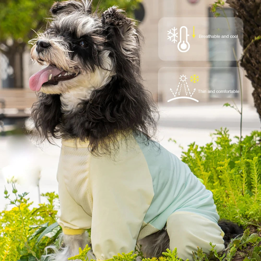 Dog Cooling Vest for Summer - UV Sun Protection Breathable Mesh Ice Jacket, Small Medium Large Dogs, Adjustable for Outdoor Walk