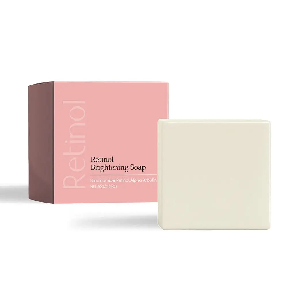 Retinol Brightening and Spot Removing Cleansing Soap Deeply cleanse repair the skin fade dark spots fine lines Korean nursing