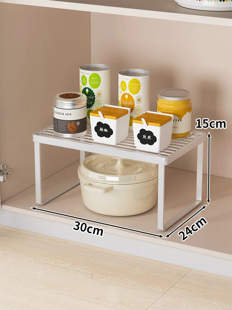 Kitchen Countertop Storage Ra Multi-Layer Cabinet Organizer Spice Storage elf Tabletop Arrangement Utili Tool