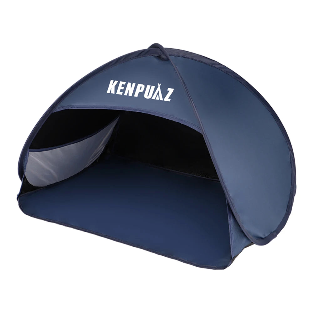 Portable Sun Shelter Instant Sun Shade Canopy Head PopUp Canopy Automatic Shade Tent for Beach Camping Fishing Hiking Picnic