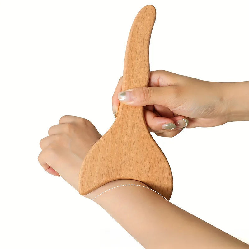 Wooden Massage Tool Gua Sha Body Sculpting Muscle Release Relaxating Pain Relief Therapy for Fitness And Wellness