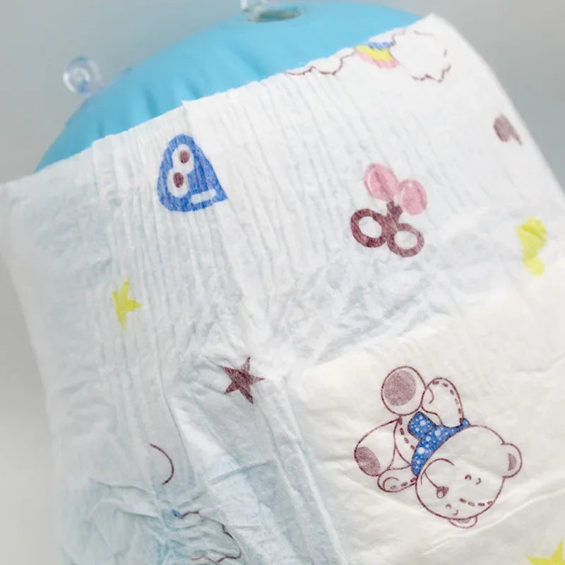 50pcs/1pack Wholesale Hot Sale Baby Pull Up Diapers Soft Light and Thin Breathable Super Absorbent Disposable Nappy for Newborns
