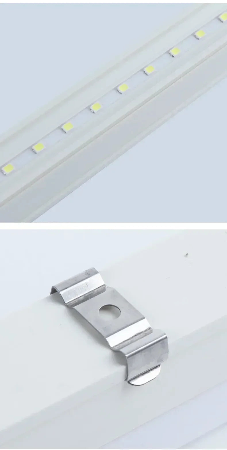 2x T5 T8 fluorescent lamp LED lamp 30cm 60cm 1.2m 0.9m 6w 10W cold white light 110V 220V LED lamp integration, kitchen lighting
