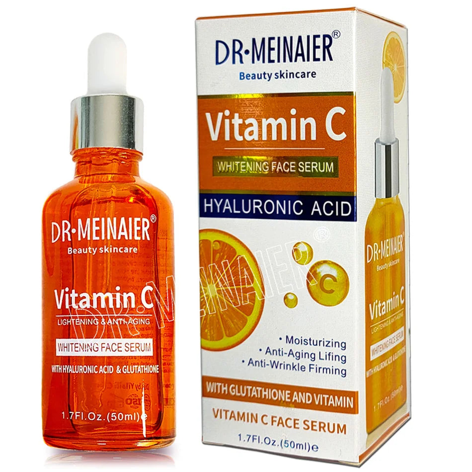 20% Vitamin C Liquid Serum Anti-aging Whitening VC Hyaluronic Acid Face Serum Brighting Moisturising Fade Fine Lines Skin Care