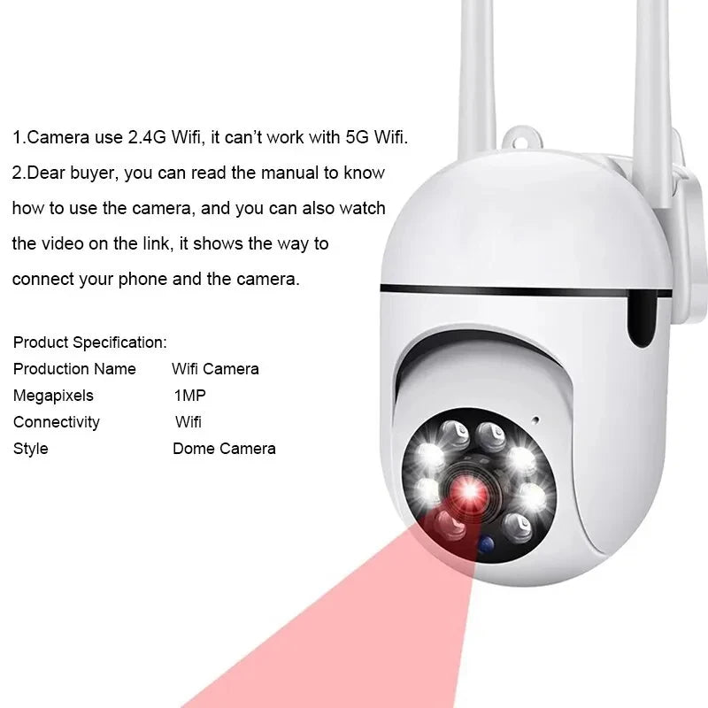 1080P Security Camera WIFI Camera Outdoor PTZ Speed Wireless IP Camera CCTV 4X Digital Audio Surveillance