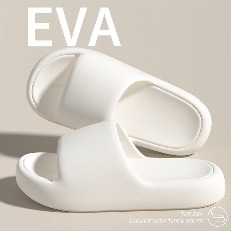 Soft Sole Eva Cloud Slippers Women Candy Colors Platform Home Slides Woman 2026 Summer Non Slip Beach Flip Flops Female Sandals