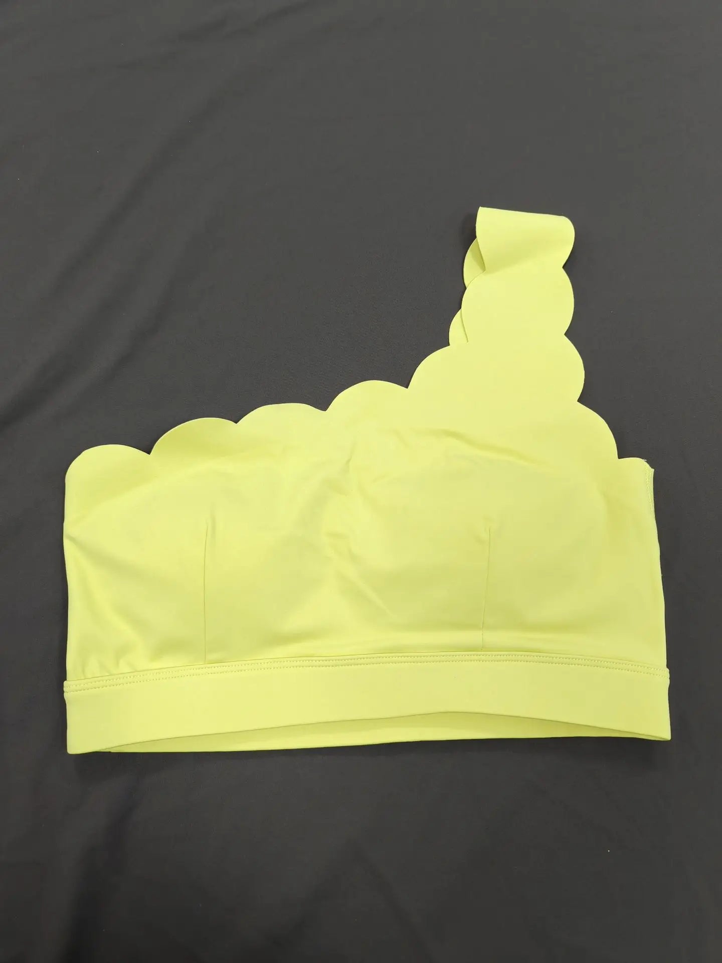 One-shoulder Seamless Keep That Pump Sports Bra With Chest Pad Bras For Women Yoga Sports Top Shockproof Push-up Yoga Bra