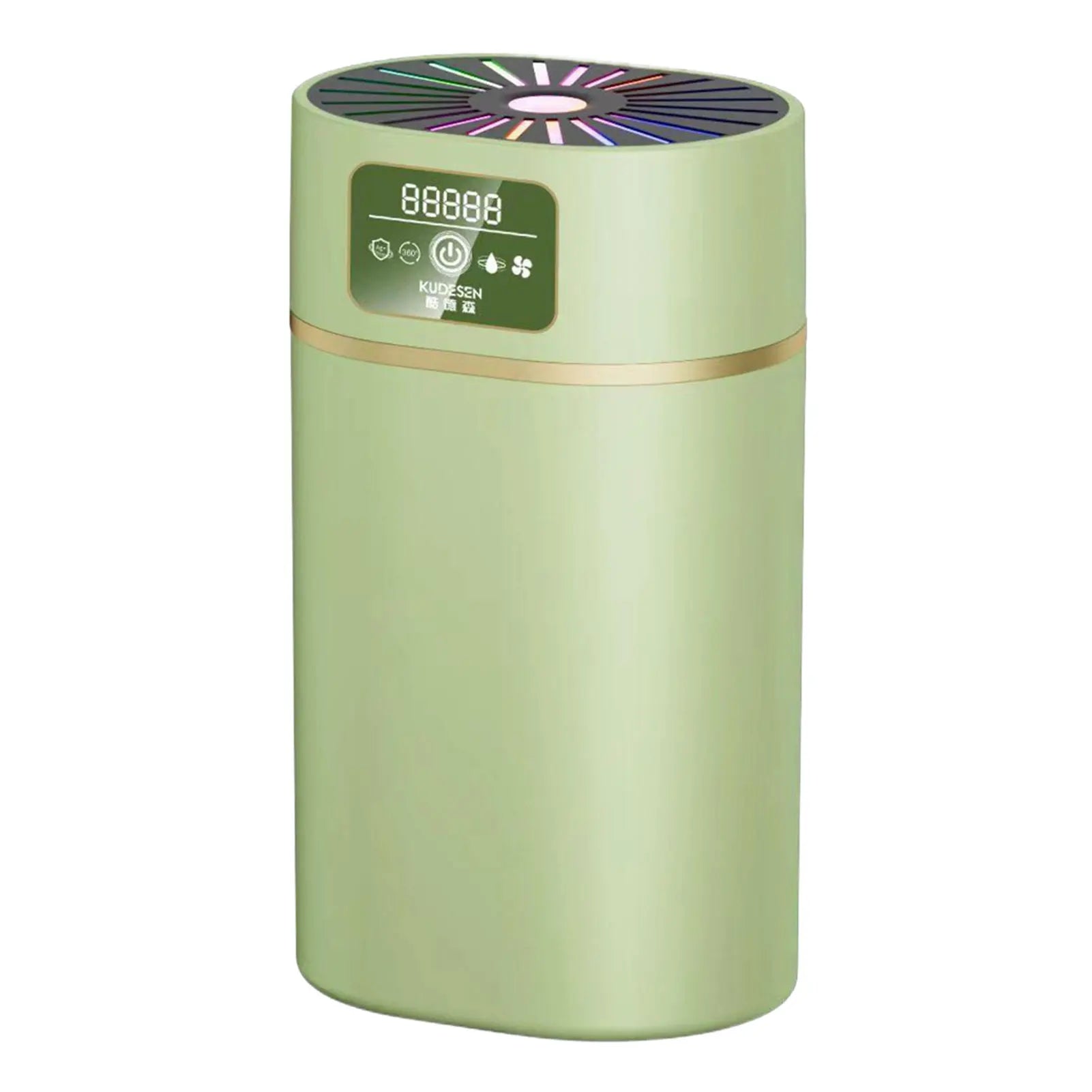 1.1L Humidifier Large Capacity Mist Home Quiet Bedroom Colorful Atmosphere Light Air Moisturizer Portable Desktop USB Charging