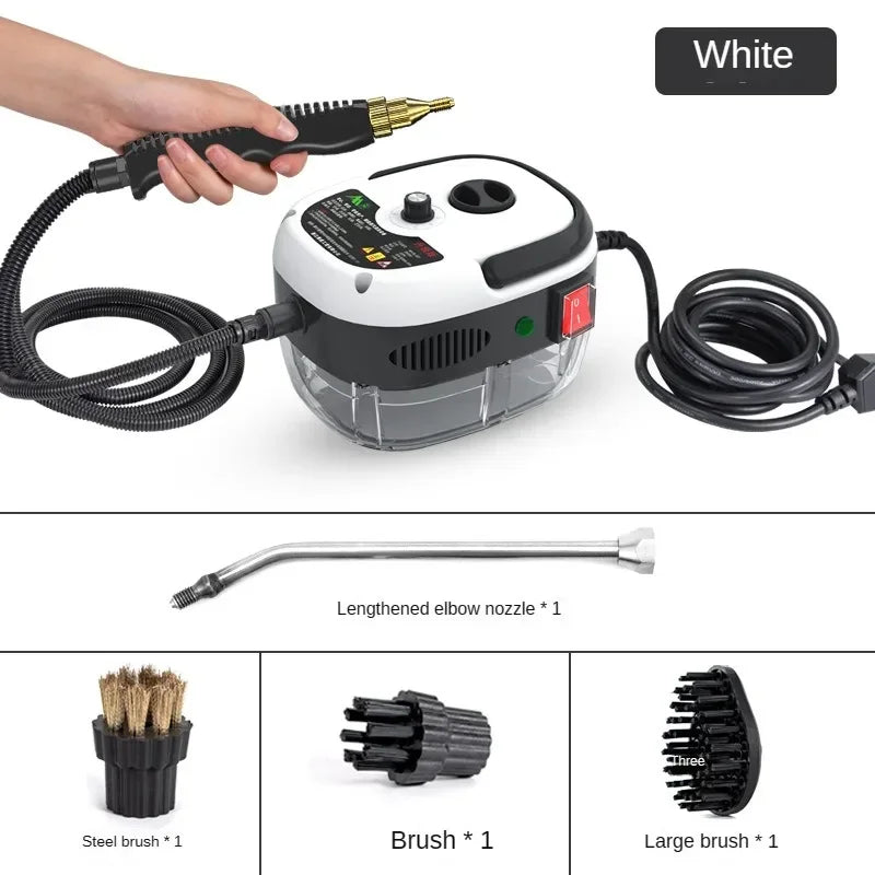Steam Cleaner High Pressure Air Conditioner Cleaner for Home Kitchen 2500W Handheld Cleaning Machine Steam Cleaner for Car Auto