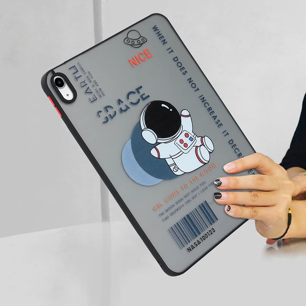 Funda For iPad 10th Gen Case iPad Air 5 4 3 2 Pro 11 Mini 6 Cases For iPad 9th/ 8/7 Generacion 10.2 Cute Kids Astronaut Cover
