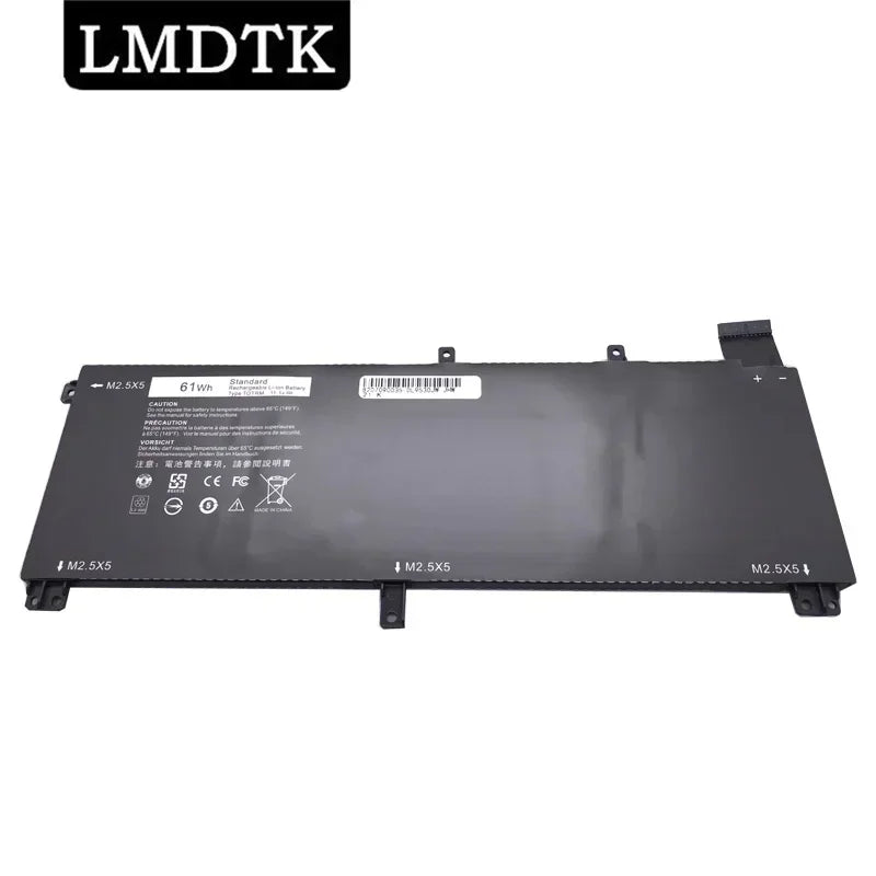 LMDTK New TOTRM  T0TRM Laptop Battery For Dell XPS 15 9530 Precision M3800 With 2.5" SSD 11.1V 61WH