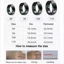 2026 New smart ring equipped with healthmonitor， sleep monitor, men's and women's waterproof multifunctional sports ring