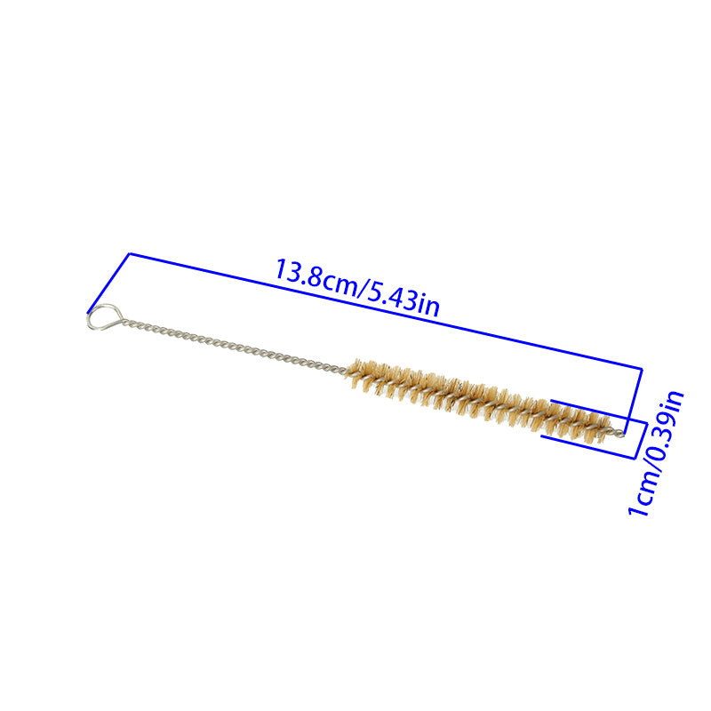 Tube Cleaning Brushes Hand Use Copper Metal Steel Brass Wire Pipe Brush Rust Removing Manual Tools Household Cleaner Accessory
